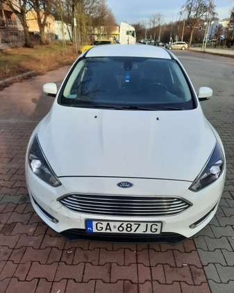 Ford Focus cena 52500 przebieg: 190000, rok produkcji 2016 z Gdynia małe 121